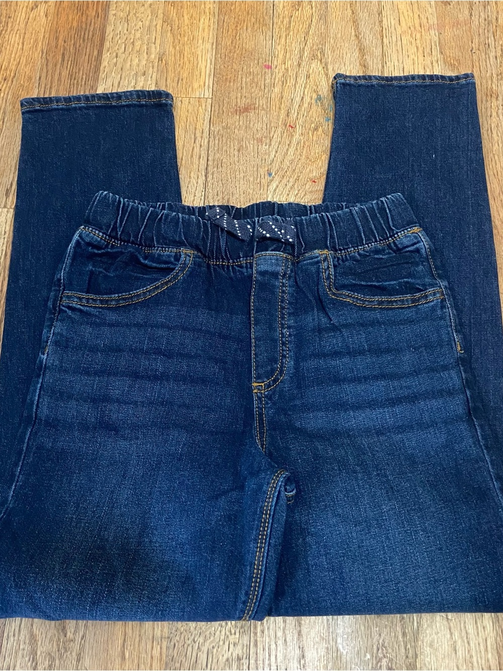 Jumping Beans Kids Pull-On Stretch Jeans Dark Wash Size 8